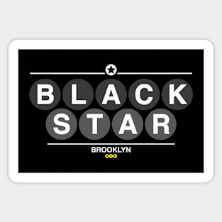 Black Star Sticker